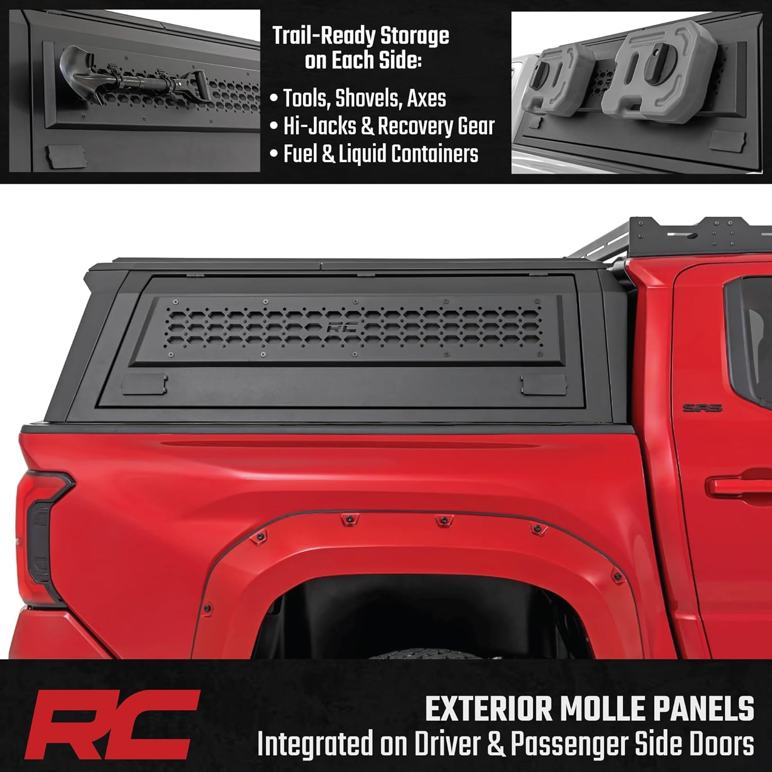 Rough Country Tacoma bed cap worth it,should I buy Rough Country bed cap,Rough Country vs ARE topper,Rough Country modular topper pros cons,best truck bed cap for Tacoma,Rough Country gullwing doors worth buying performance testing and real-world results