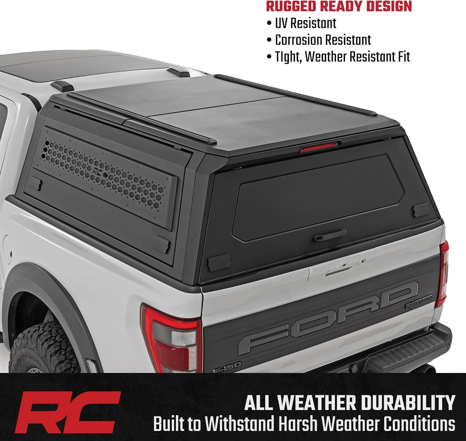 Rough Country bed cap worth it,should I buy Rough Country bed cap,Rough Country vs ARE topper,Rough Country bed cap pros cons,best truck topper for F-150,Rough Country modular topper honest unboxing and complete package contents