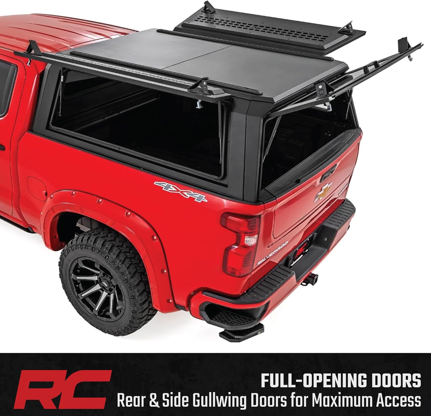 Rough Country bed cap worth it,should I buy Rough Country bed cap,Rough Country vs Retrax bed cap,Rough Country bed cap pros cons,best truck bed cap for Silverado,Rough Country modular topper buying guide unboxing and complete package contents