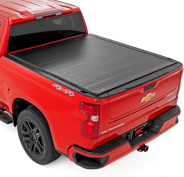 Image 1 of Rough Country hard roll up tonneau cover worth it