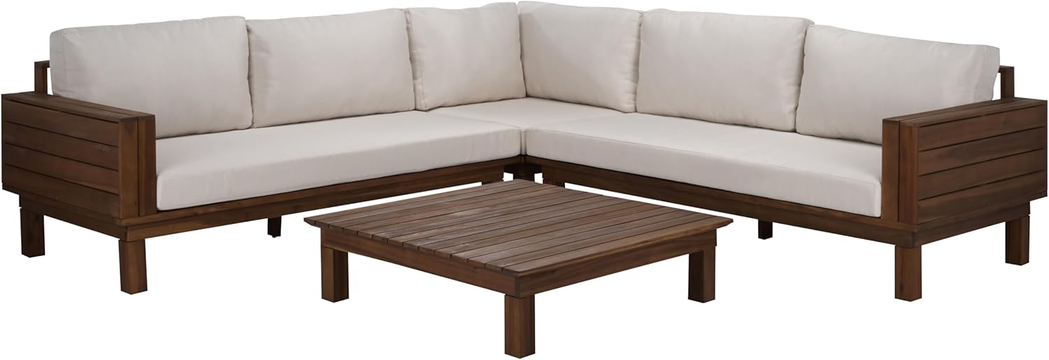 Image 1 of SAFAVIEH Napoli sectional sofa set