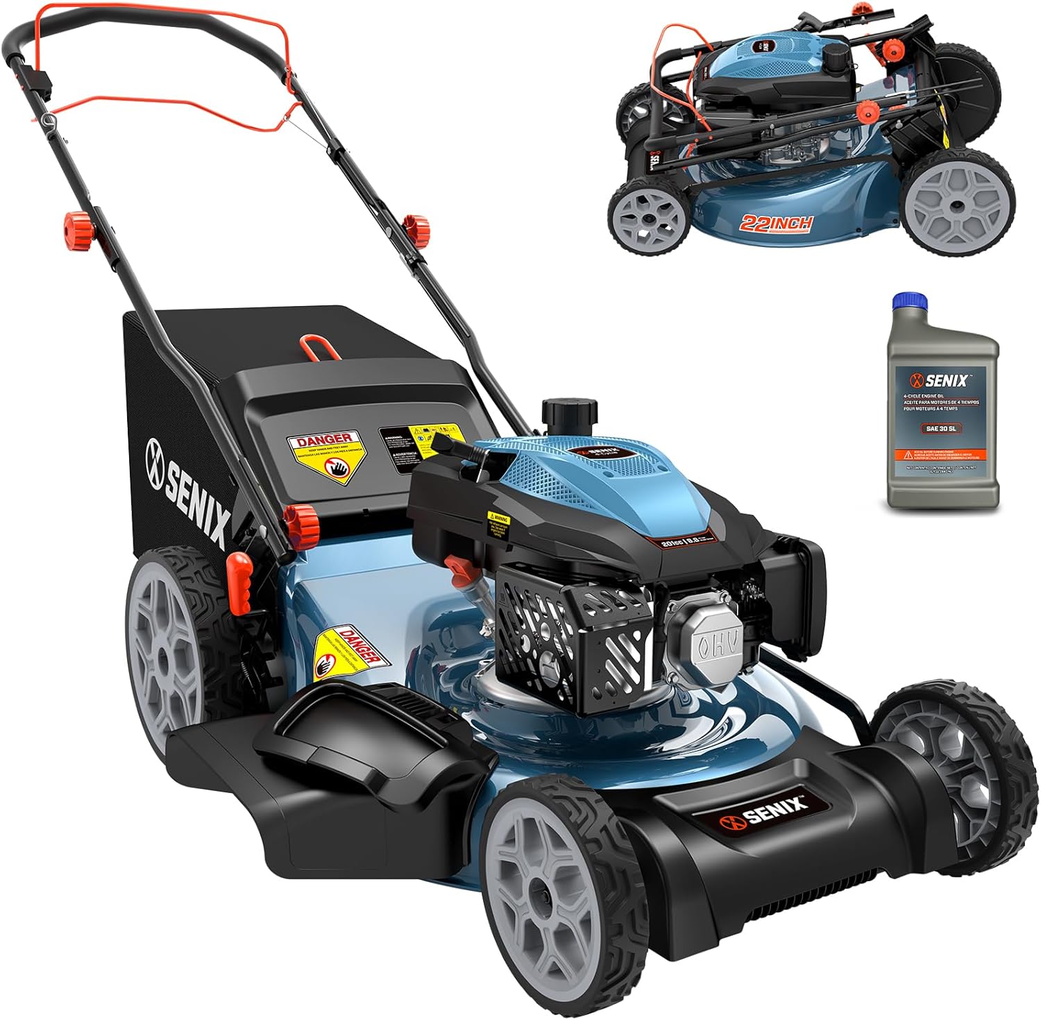 Image 1 of SENIX 201cc mower worth buying