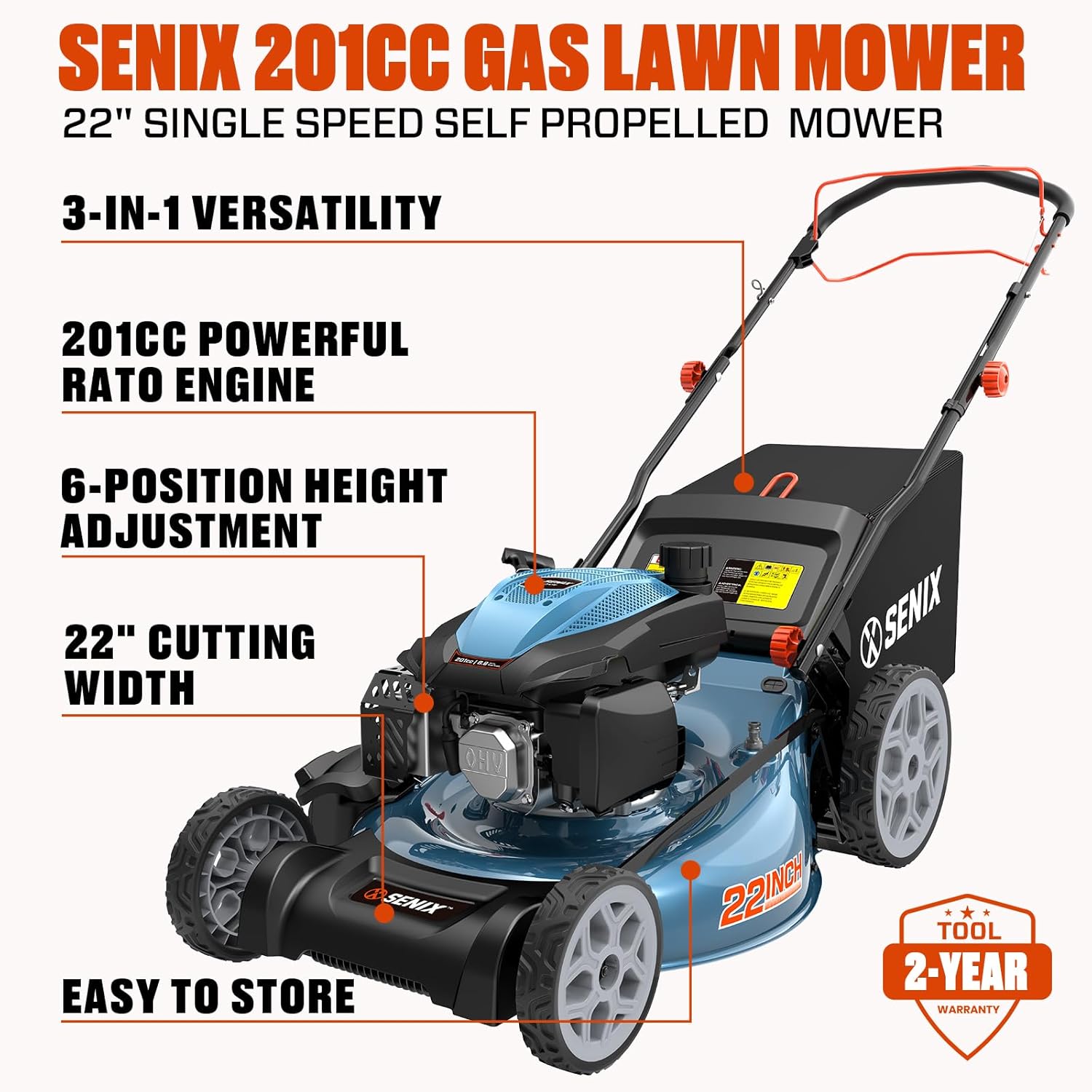 SENIX 201cc Mower Worth Buying? Our Honest Pros & Cons 3 Step-by-step guide for SENIX 201cc mower worth buying,SENIX 201cc mower pros cons,best gas mower for yard,SENIX 22-inch mower honest,should I buy SENIX mower,SENIX vs other mowers - complete tutorial