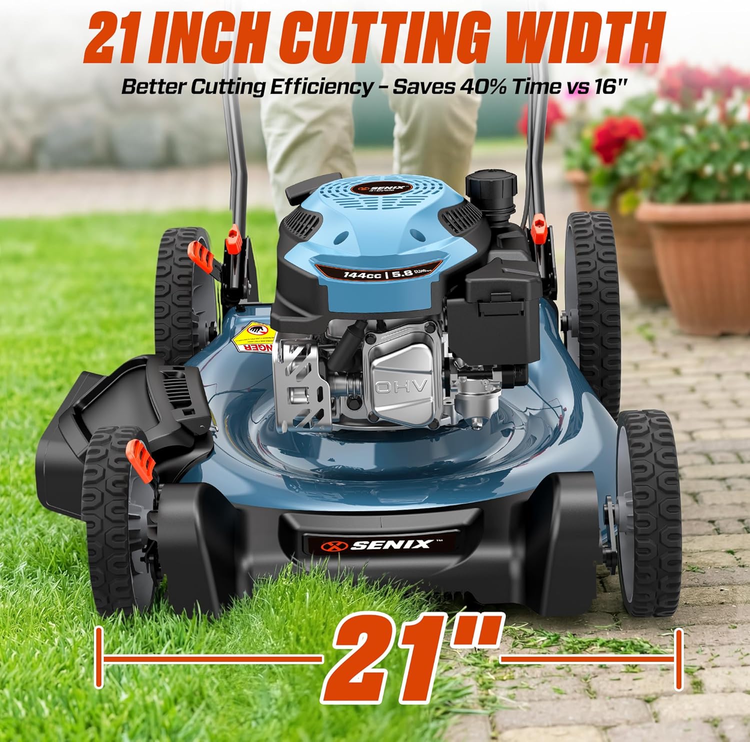 SENIX 21-inch gas mower worth it,SENIX gas mower pros cons,best 21-inch push mower for yard,SENIX LSPG-L6 honest opinion,should I buy a SENIX lawn mower,SENIX mower vs other brands unboxing and complete package contents