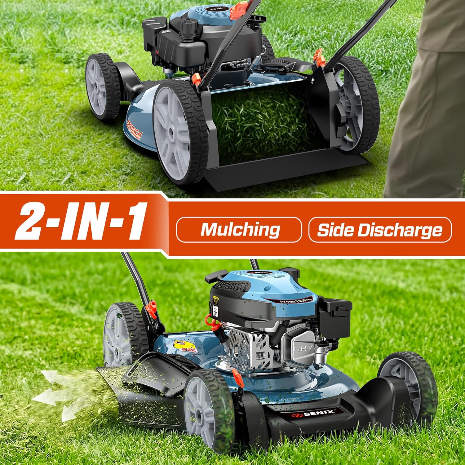 SENIX 21-inch gas mower worth it,SENIX gas mower pros cons,best 21-inch push mower for yard,SENIX LSPG-L6 honest opinion,should I buy a SENIX lawn mower,SENIX mower vs other brands performance testing and real-world results
