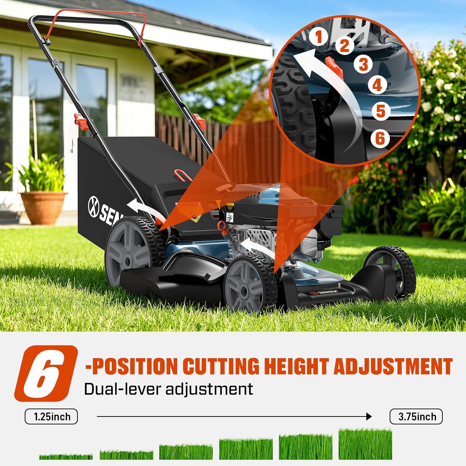 SENIX 21-inch Gas Mower Worth It? Our Honest Pros & Cons 4 SENIX 21-inch gas mower worth it,SENIX gas mower pros cons,best 21-inch gas push mower,SENIX 144cc mower honest,should I buy a SENIX mower,SENIX mower vs alternatives performance testing and real-world results