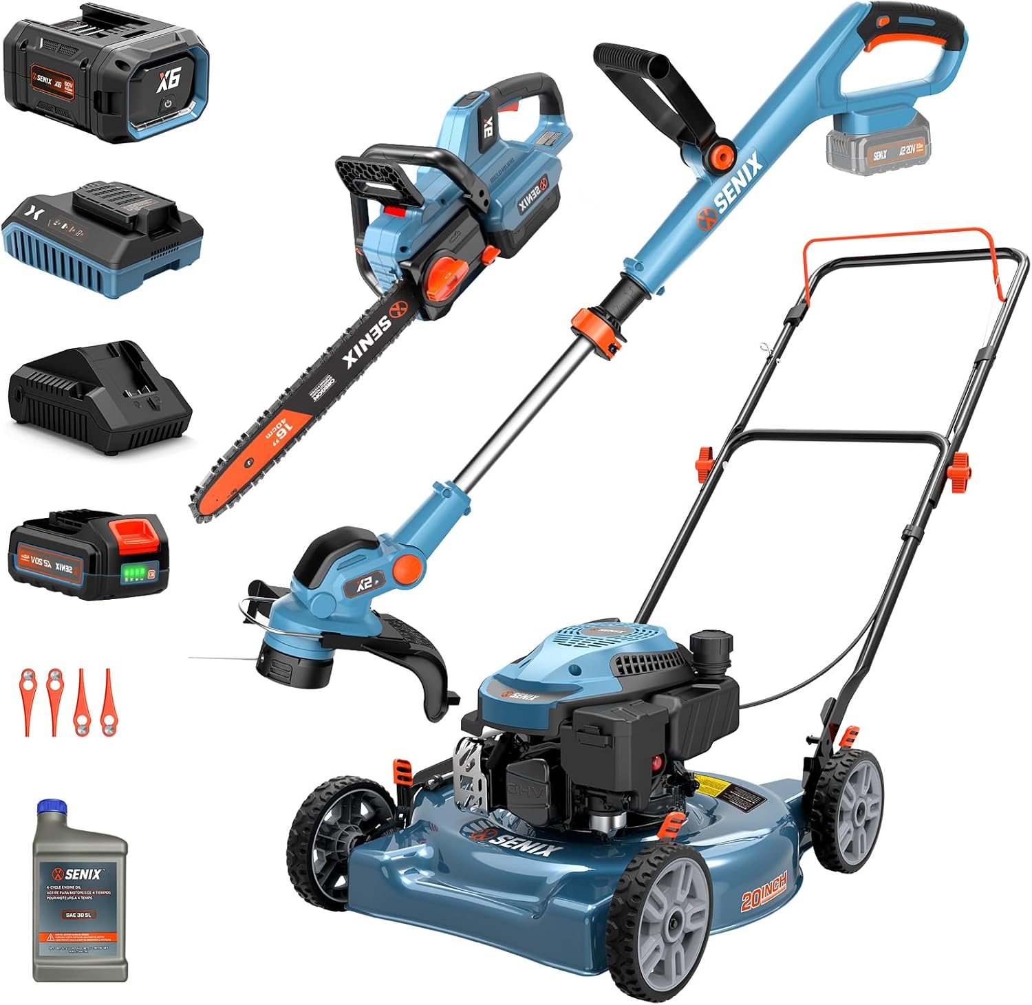 Image 1 of SENIX 3-piece yard kit worth it