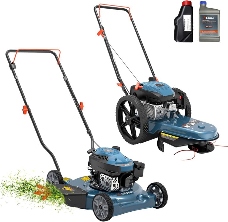 Image 1 of SENIX lawn mower trimmer combo worth it