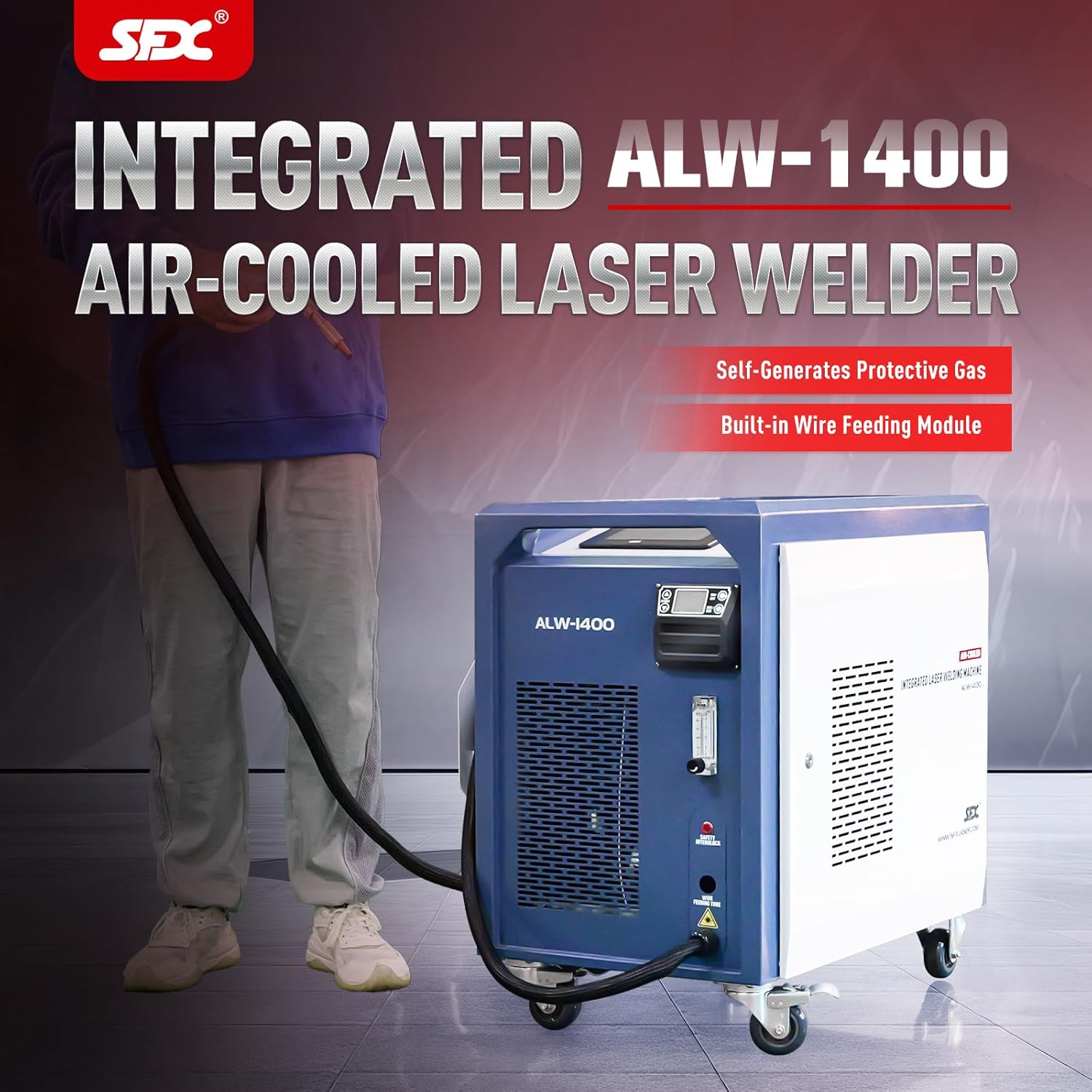 SFX Laser 1400W welder worth it,should I buy SFX Laser welder,SFX Laser vs other welders,SFX Laser 1400W pros cons,best air-cooled laser welder,self-generating gas welder for metal unboxing and complete package contents