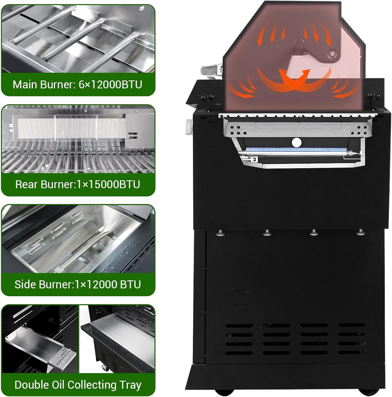 SINDA 6 burner gas grill,should I buy SINDA gas grill,SINDA 6 burner grill pros cons,best 6 burner propane grill for backyard,SINDA grill worth buying,high BTU gas grill for car camping performance testing and real-world results