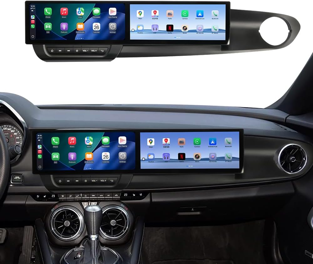 SNATEEN 12.3 inch dual screen car radio worth it,should I buy SNATEEN dual screen radio,SNATEEN vs other Chevy Camaro stereos,SNATEEN 12.3 inch pros cons,best dual screen head unit for Camaro,SNATEEN radio worth buying performance testing and real-world results