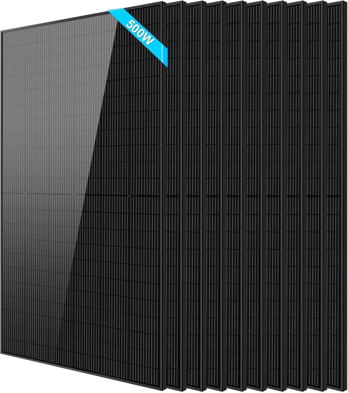 Image 1 of SUNGOLDPOWER 500W solar panels worth it