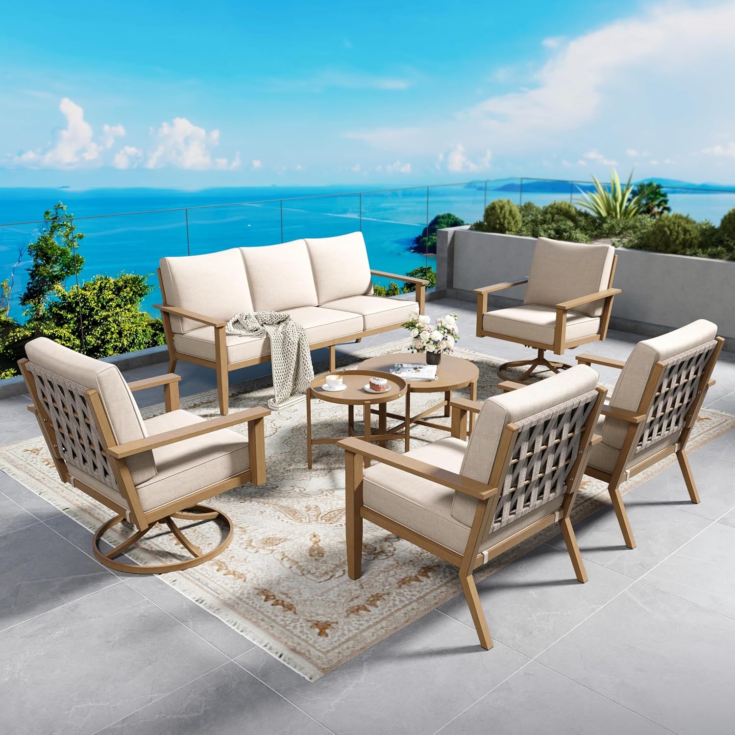 Image 1 of SUNSHINE VALLEY patio conversation set buy