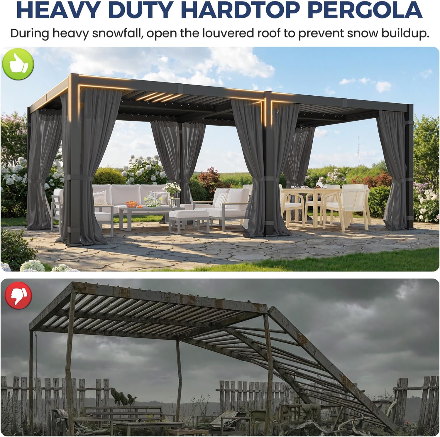 SUNVIVI pergola worth buying,should I buy a SUNVIVI pergola,SUNVIVI pergola pros cons,best louvered pergola for patio,SUNVIVI outdoor pergola honest,metal pergola worth the money performance testing and real-world results