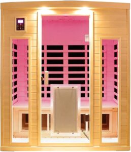 Image 1 of SalusHEAT 3 person infrared sauna