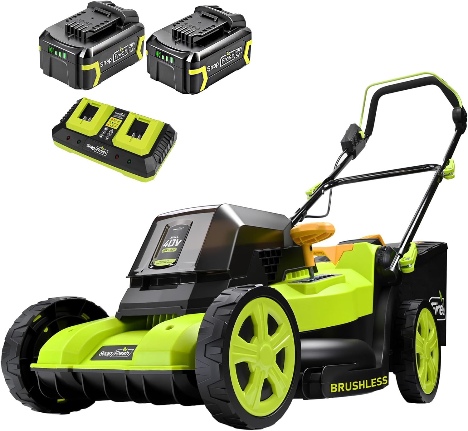 Image 1 of SnapFresh 40V lawn mower worth it