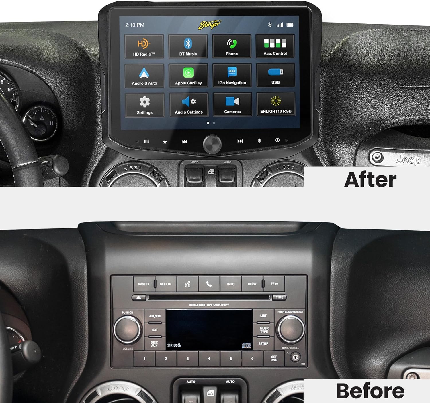 Stinger HEIGH10+ Worth Buying? Honest Pros & Cons For Your Wrangler 2 Stinger HEIGH10+ worth buying,Stinger HEIGH10+ pros cons,best flush stereo for Wrangler JK,HEIGH10+ vs other head units,should I buy the Stinger HEIGH10,Stinger HEIGH10+ honest experience unboxing and complete package contents