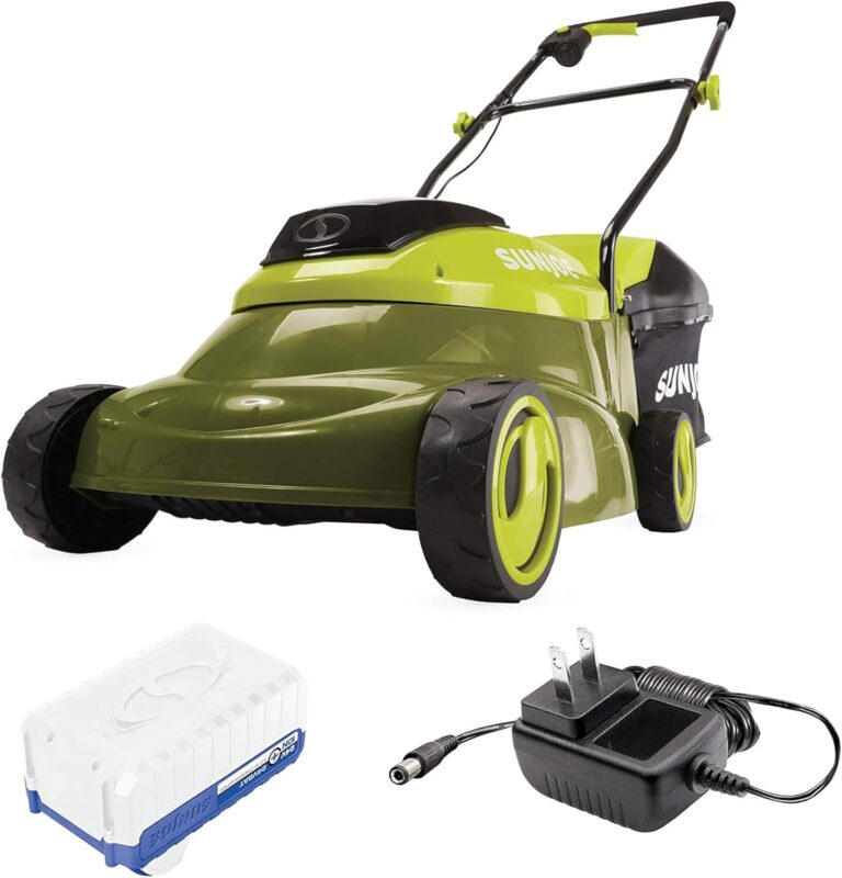 Image 1 of Sun Joe 24V cordless mower worth it