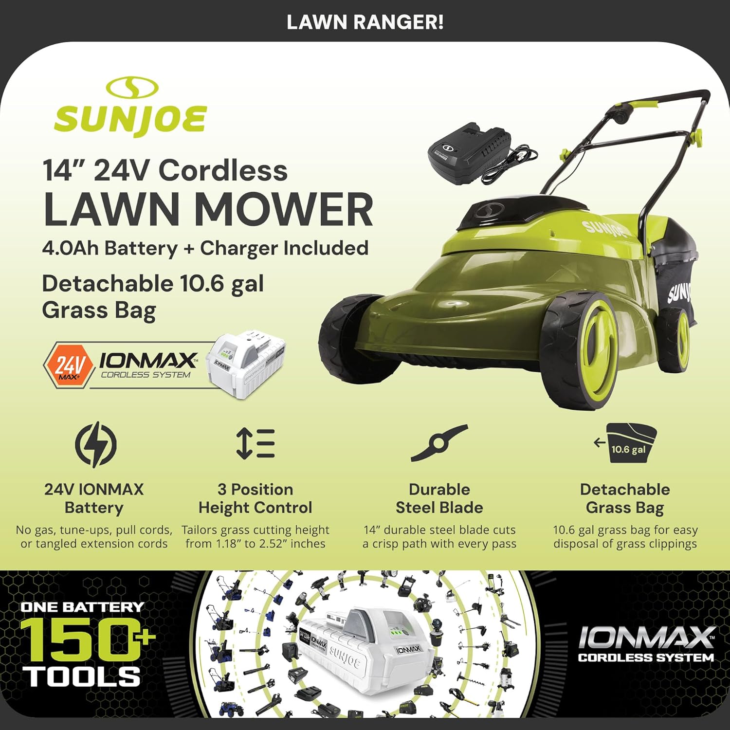 Sun Joe 24V cordless mower worth it,Sun Joe 24V mower pros cons,best cordless push mower for small lawn,Sun Joe 24V vs gas mower,should I buy the Sun Joe 24V mower,Sun Joe 24V-MJ14C honest assessment unboxing and complete package contents
