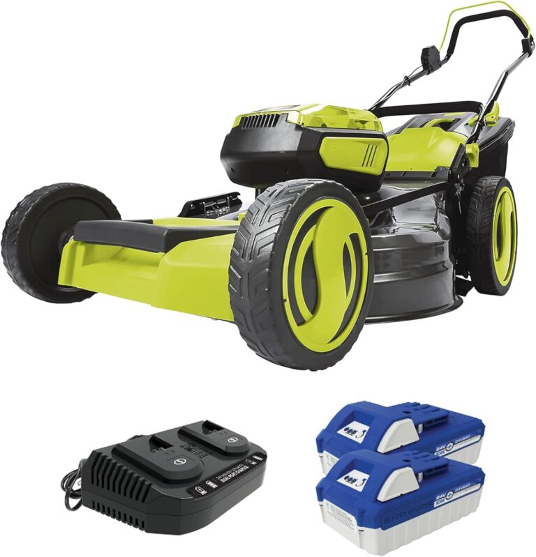 Image 1 of Sun Joe IONMAX lawn mower worth it
