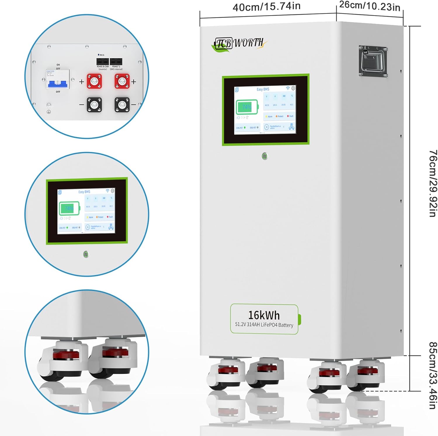 TCBWORTH 51.2V battery worth buying,should I buy TCBWORTH battery,TCBWORTH 51.2V vs alternatives,TCBWORTH battery pros cons,best 48V LiFePO4 battery for home,TCBWORTH 16kWh honest assessment unboxing and complete package contents