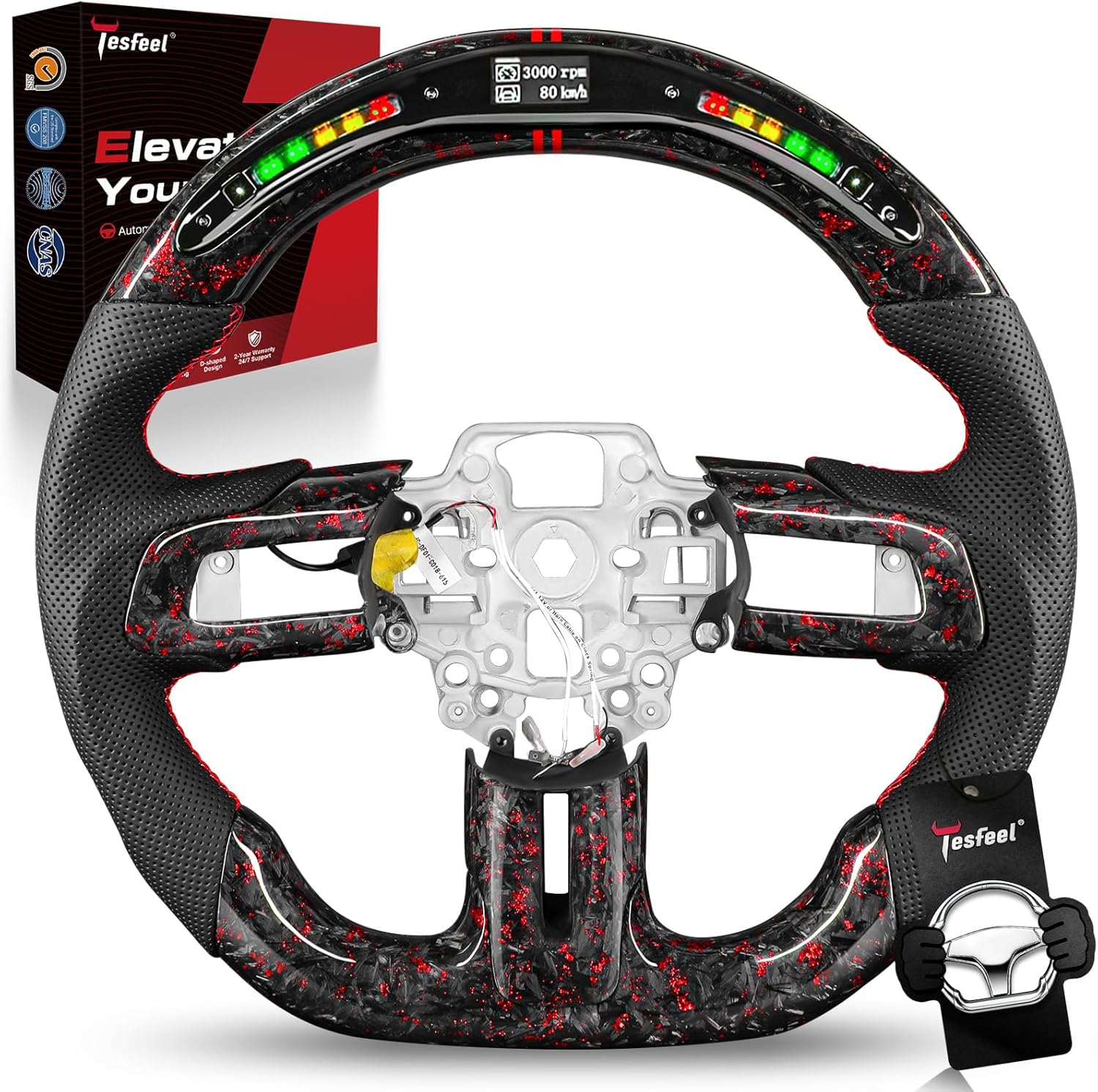 Image 1 of TESFEEL LED steering wheel worth it