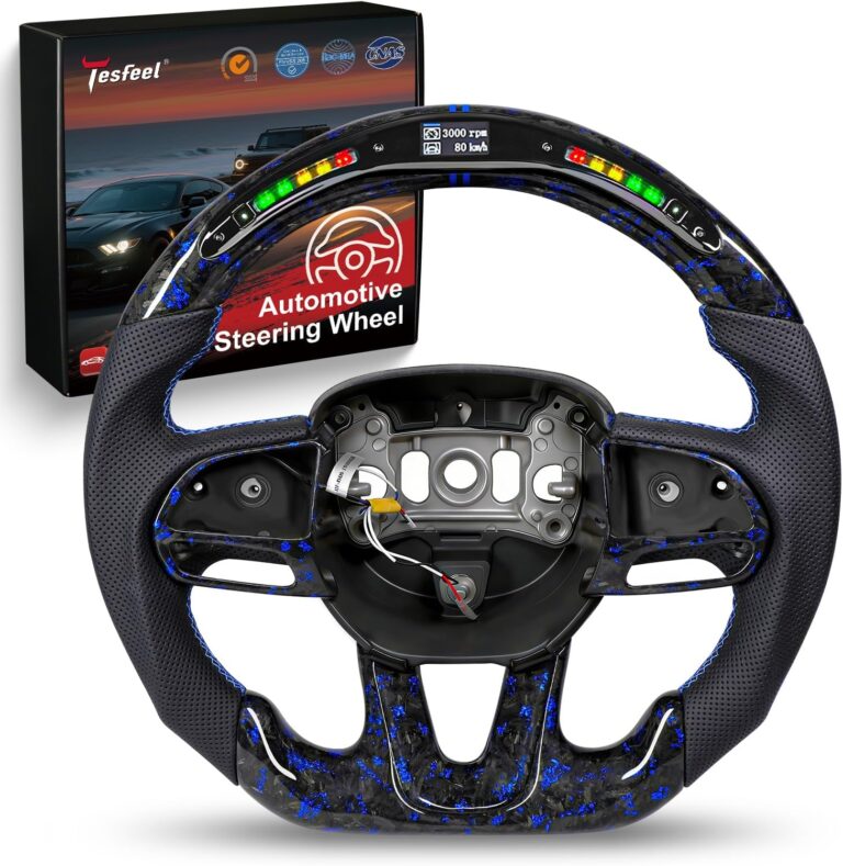 TESFEEL Forged Carbon Steering Wheel: Honest Pros & Cons Analysis 6 Image 1 of TESFEEL forged carbon steering wheel