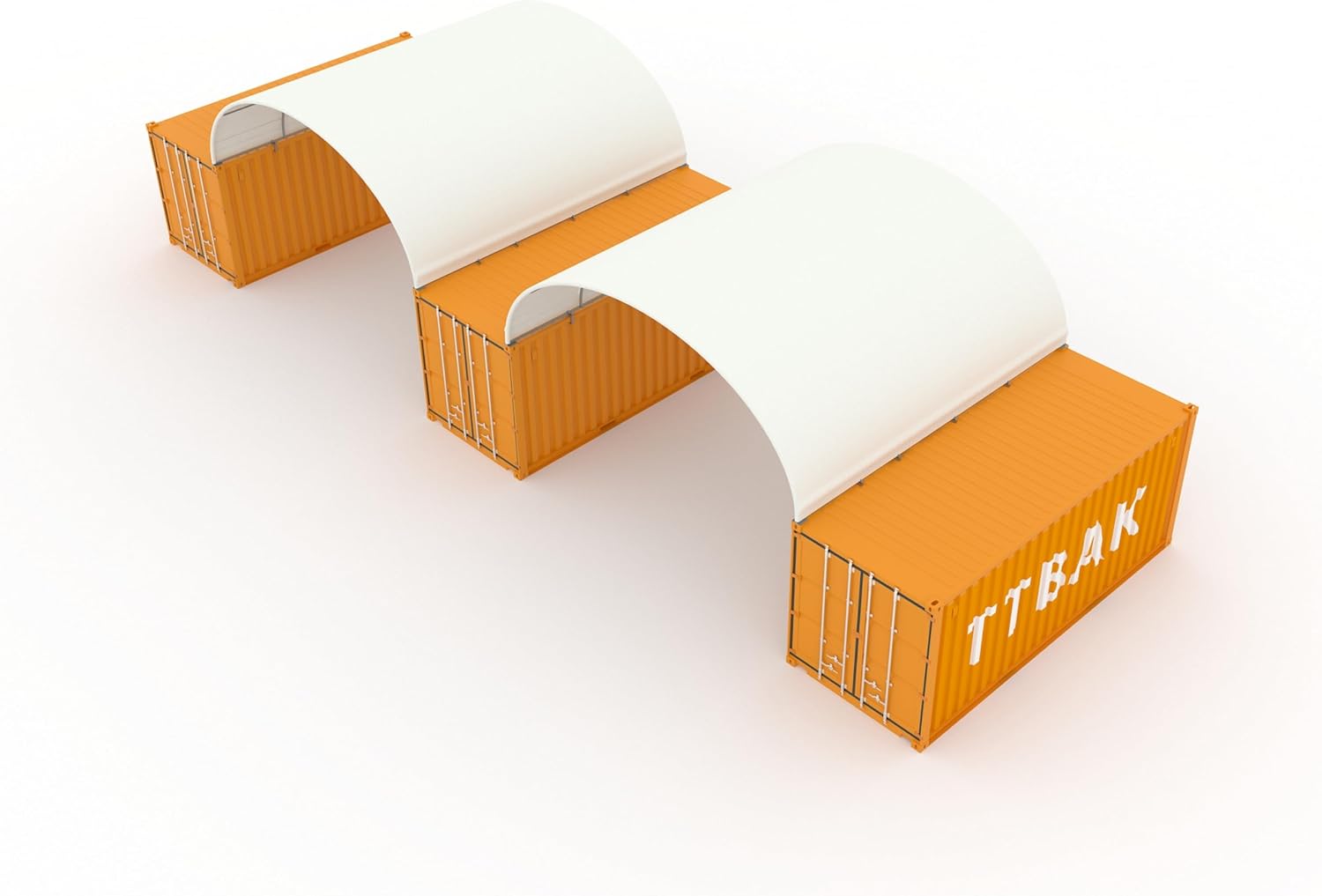 TTBKA shipping container canopy worth it,should I buy a TTBKA canopy,TTBKA 20x20 canopy pros cons,best shipping container roof kit,TTBKA canopy vs alternatives,shipping container shelter worth buying unboxing and complete package contents