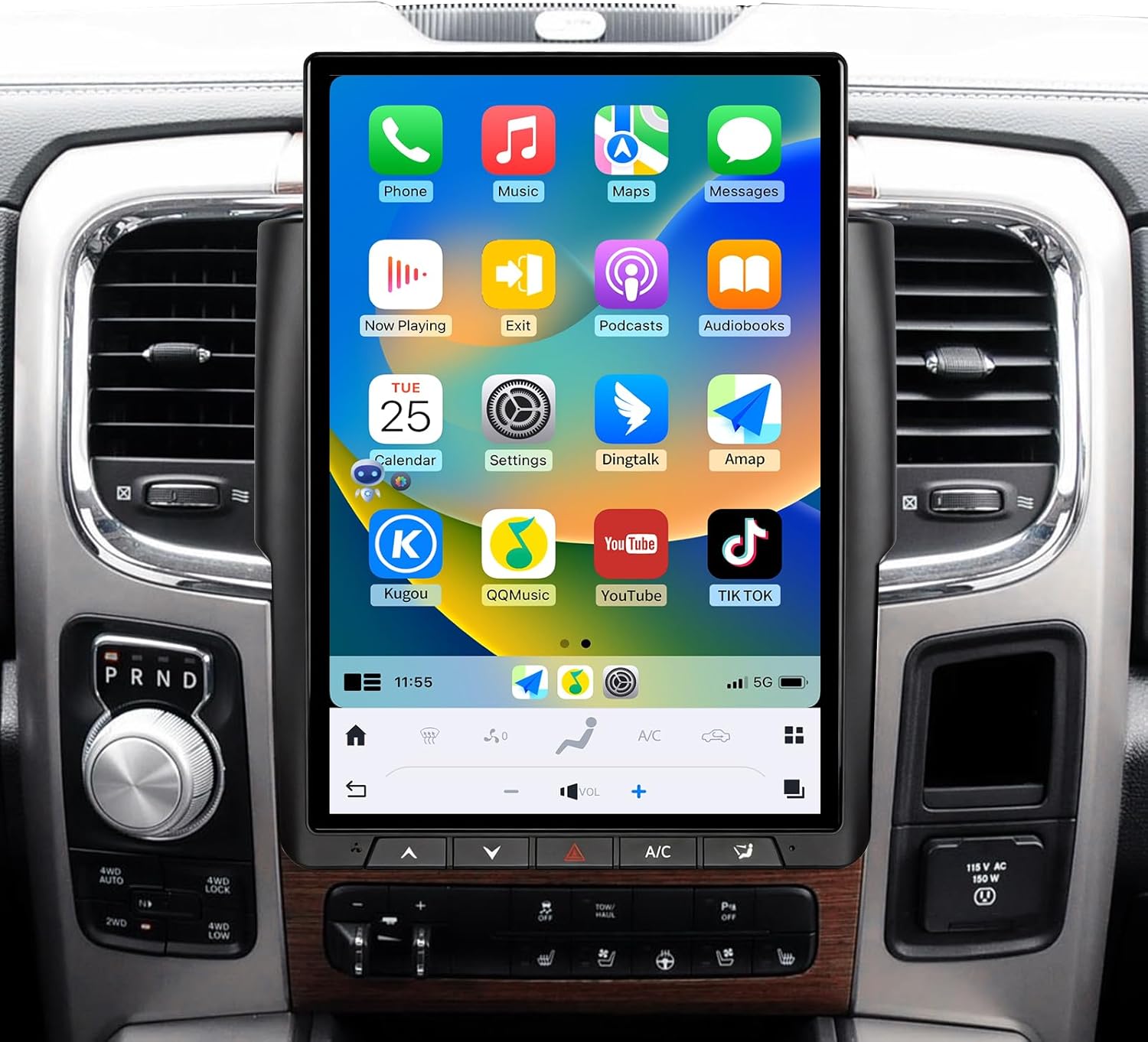 Image 1 of Toeeklsa Dodge Ram radio upgrade worth it