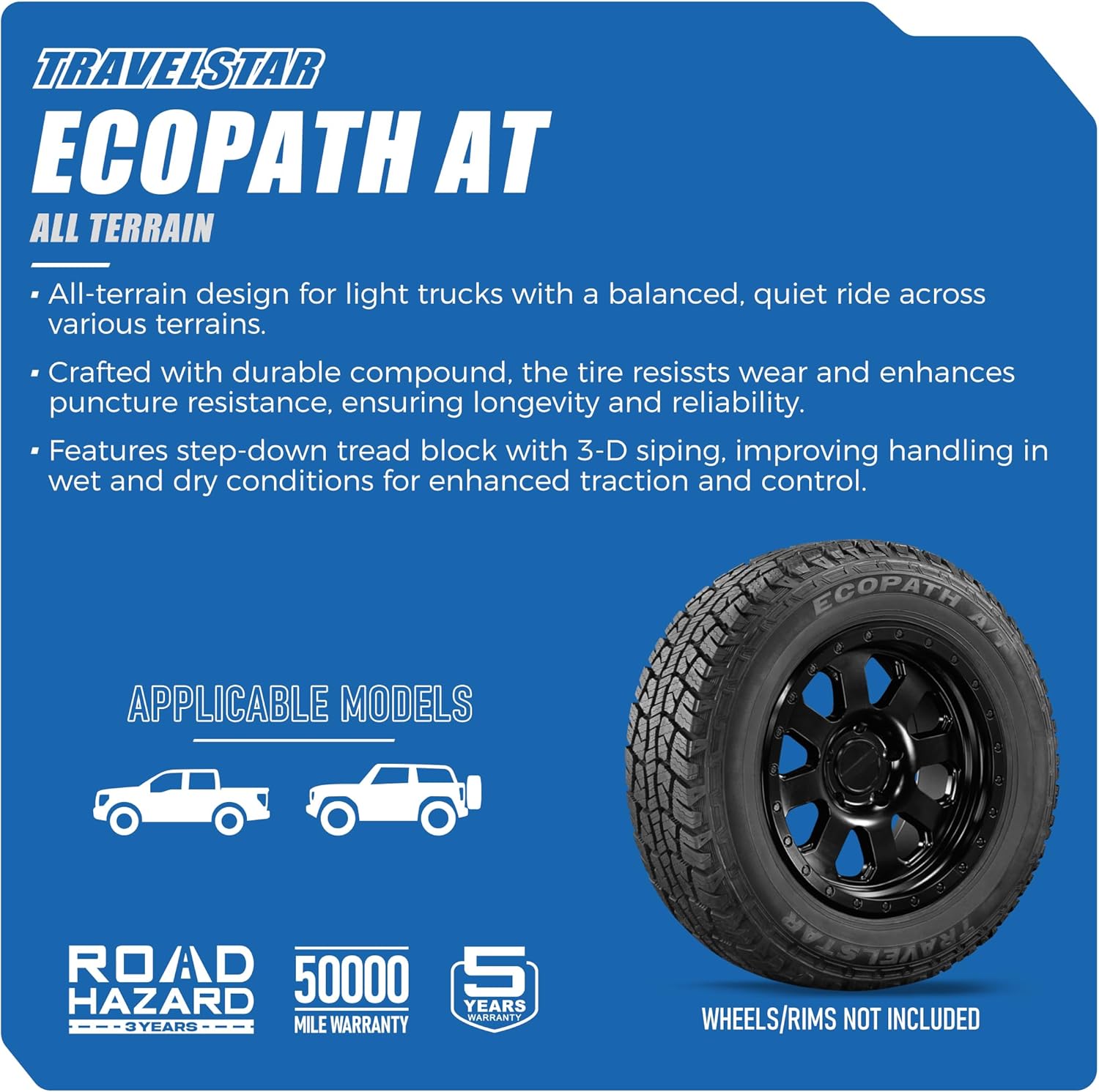 Travelstar Ecopath AT tires worth it,should I buy Travelstar Ecopath AT,Travelstar Ecopath AT pros cons,best all-terrain tires for truck,Travelstar Ecopath AT honest,Travelstar tires worth buying unboxing and complete package contents