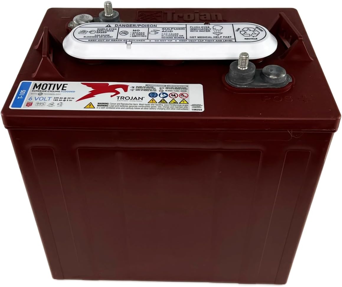 Trojan T-105 battery worth buying,should I buy Trojan T-105,Trojan T-105 pros and cons,best deep cycle battery for RV,Trojan T-105 vs alternatives,Trojan T-105 honest assessment performance testing and real-world results
