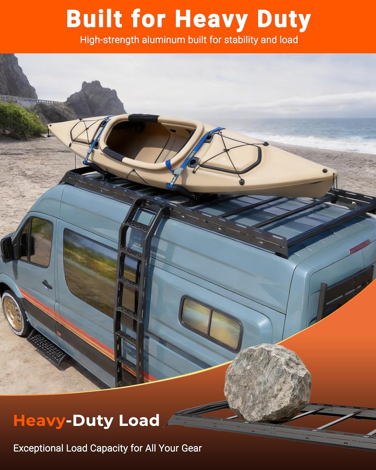 Step-by-step guide for VANNCAMP Sprinter roof rack worth it,Sprinter roof rack pros cons,best roof rack for Sprinter 144,should I buy VANNCAMP roof rack,Sprinter high roof rack comparison,aluminum roof rack for van - complete tutorial