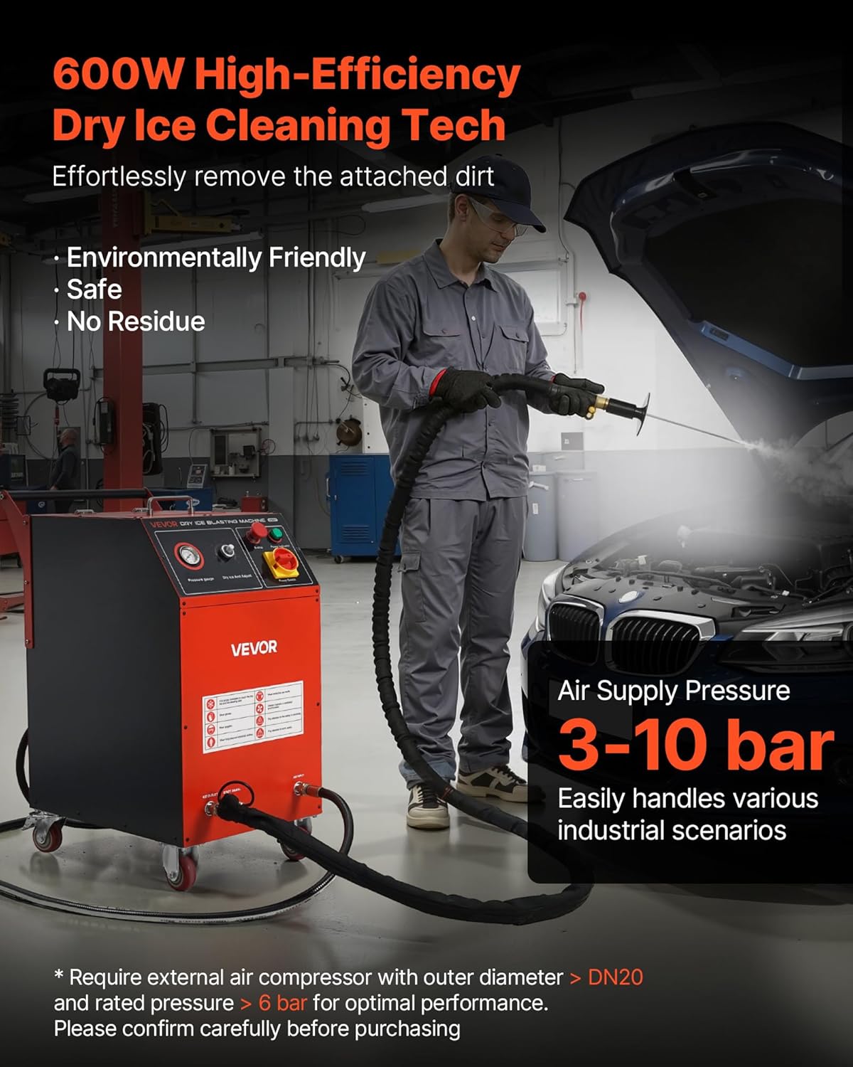 VEVOR dry ice blasting machine worth it,should I buy VEVOR dry ice blaster,VEVOR dry ice cleaner pros cons,best dry ice cleaning machine for cars,dry ice blaster for auto detailing,VEVOR blaster honest experience unboxing and complete package contents