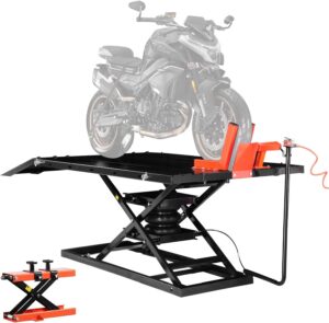 Image 1 of VEVOR motorcycle lift table worth it