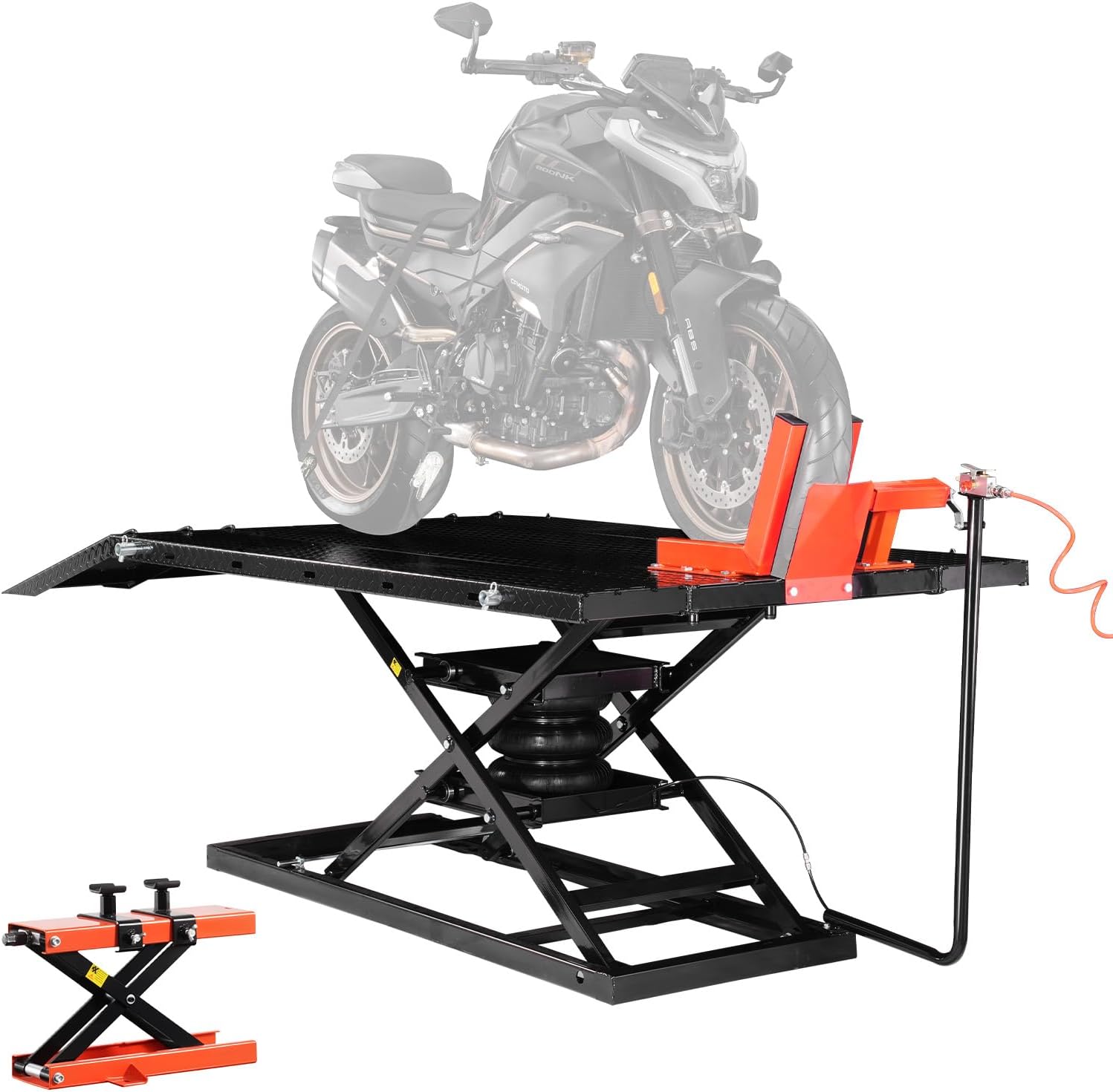 Image 1 of VEVOR motorcycle lift table worth it
