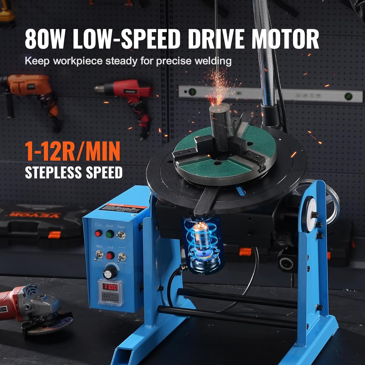 VEVOR welding positioner worth it,should I buy a VEVOR welding positioner,VEVOR welding turntable pros cons,best welding positioner for automotive,VEVOR HD-30 honest assessment,welding positioner worth buying performance testing and real-world results