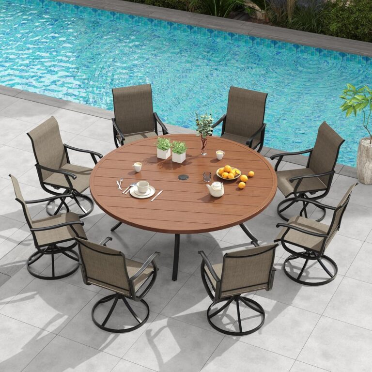 Image 1 of VICLLAX patio dining set worth it