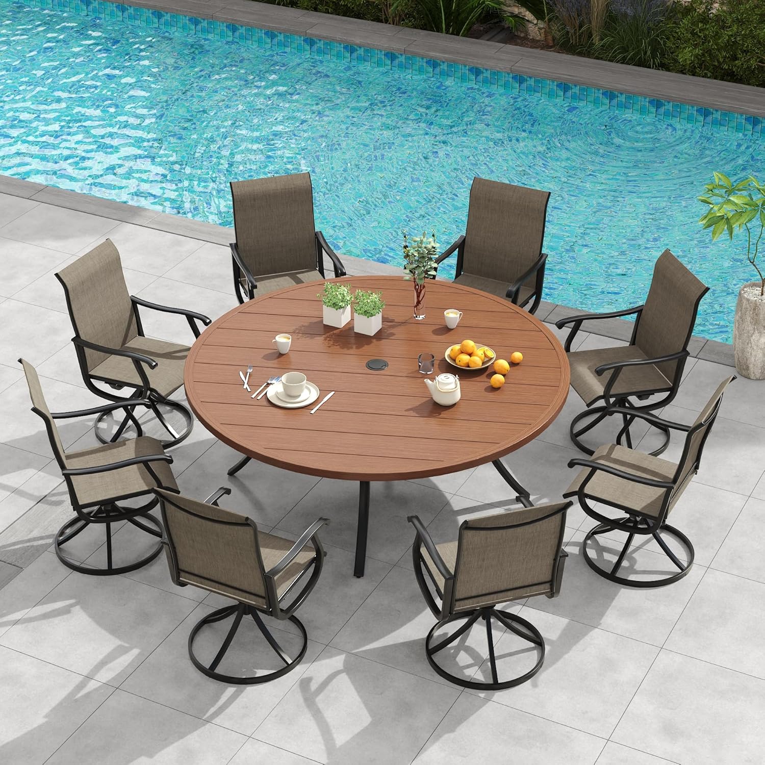 Image 1 of VICLLAX patio dining set worth it