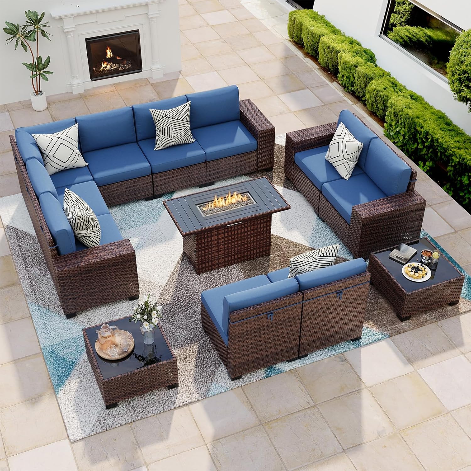 Image 1 of VONZOY 13-piece patio set worth buying