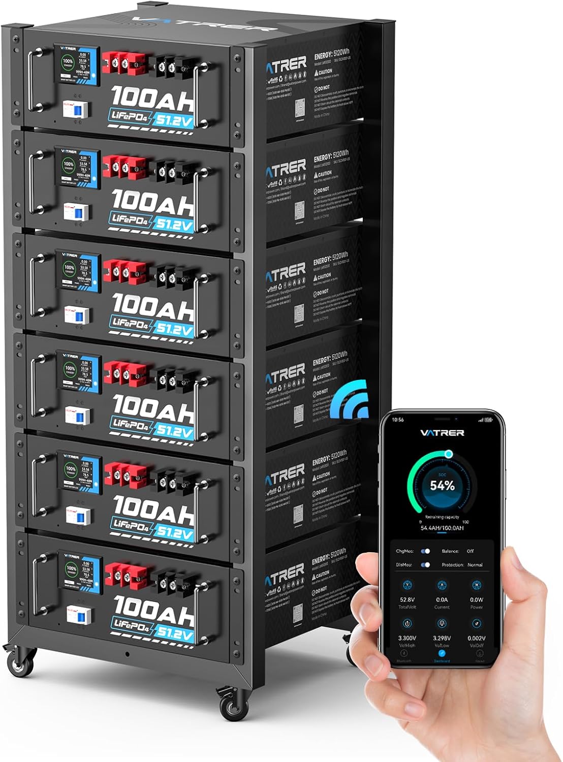 Image 1 of Vatrer Power 51.2V 100Ah battery worth it