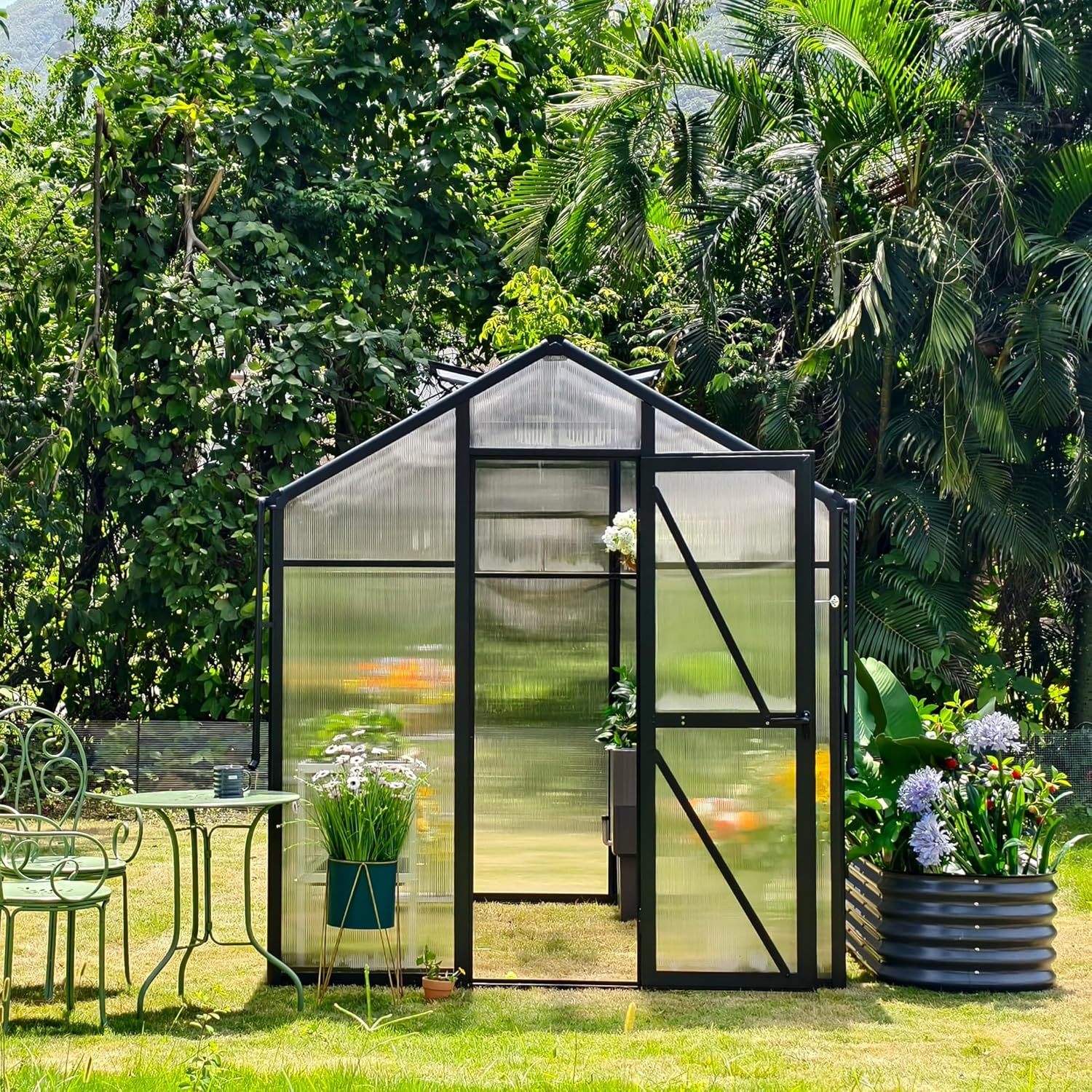Image 1 of Vego Garden Junior Victorian Greenhouse