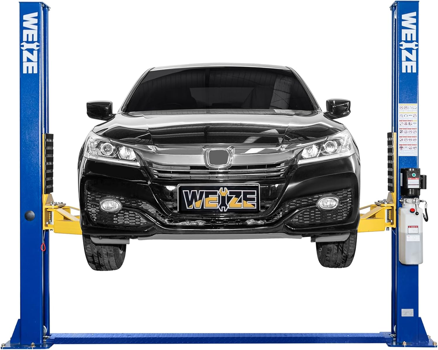 WEIZE 11000lbs car lift worth it,should I buy a WEIZE car lift,WEIZE 11000lbs lift pros cons,best car lift for home garage,WEIZE two post lift honest,car lift for trucks worth buying unboxing and complete package contents