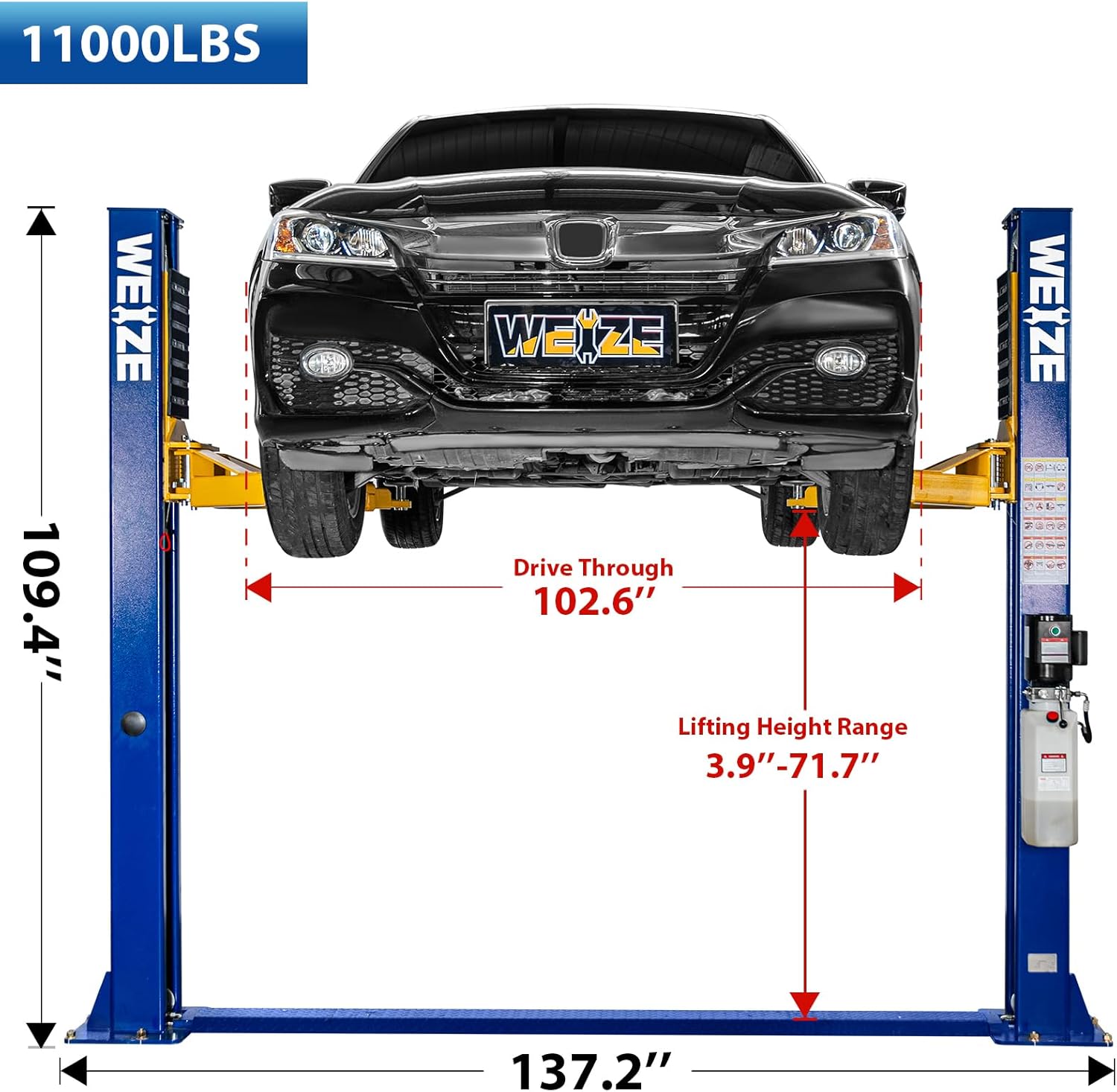 Step-by-step guide for WEIZE 11000lbs car lift worth it,should I buy a WEIZE car lift,WEIZE 11000lbs lift pros cons,best car lift for home garage,WEIZE two post lift honest,car lift for trucks worth buying - complete tutorial