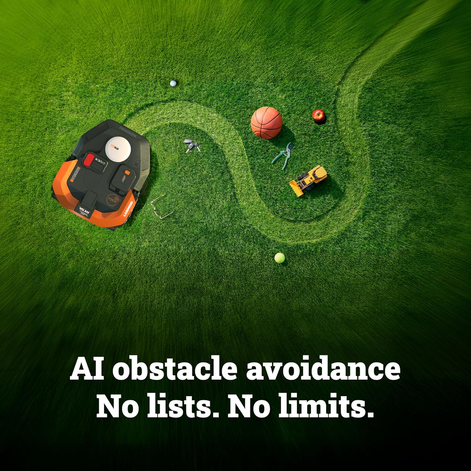 WORX Landroid Vision Cloud WR320,WORX WR320 pros cons,best robot mower for 1/2 acre,WORX Vision Cloud vs RTK mower,is WORX WR320 worth buying,no perimeter wire robot mower performance testing and real-world results