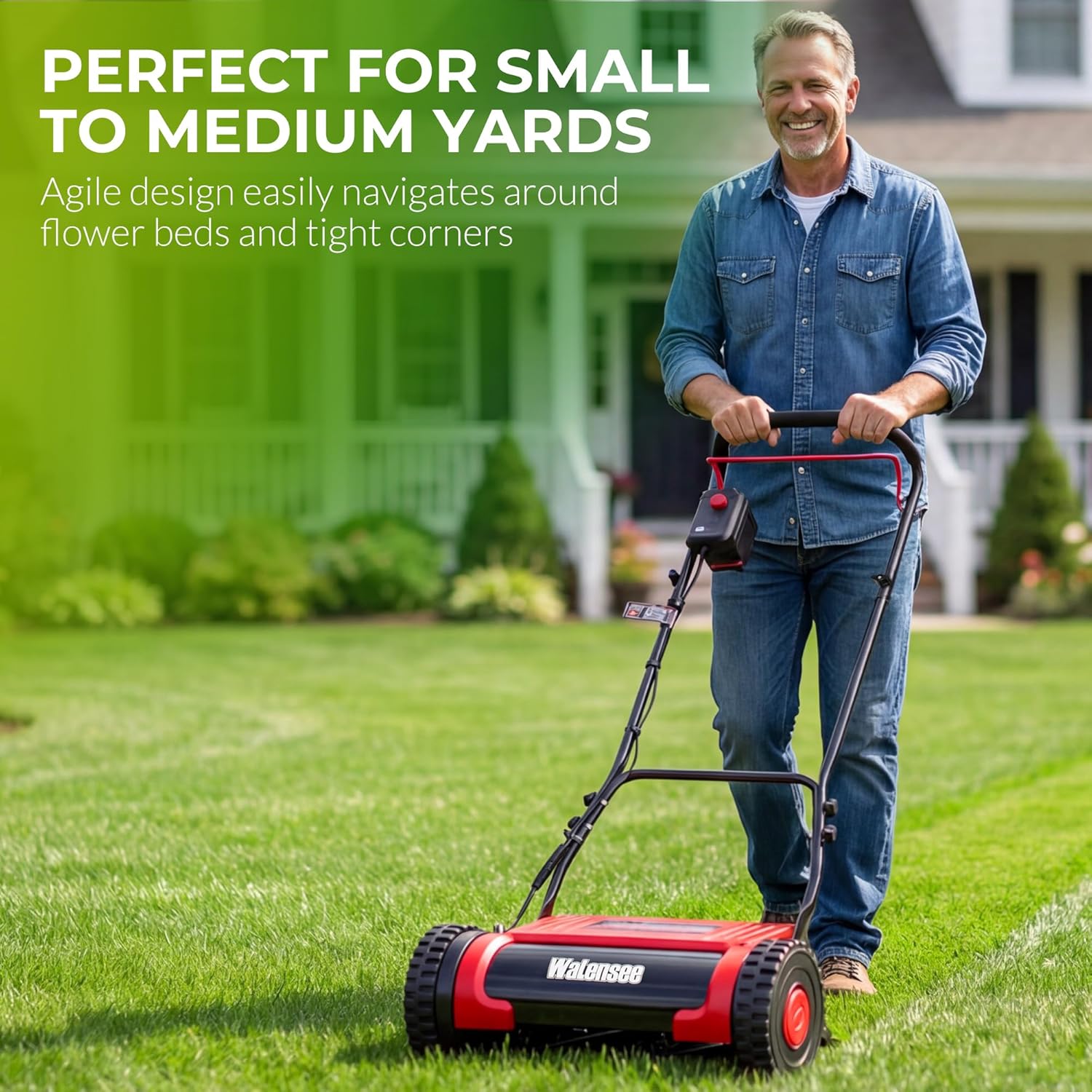 Walensee cordless reel mower worth it,should I buy Walensee reel mower,Walensee reel mower pros cons,best cordless reel mower for small yard,Walensee vs other reel mowers,cordless reel mower for garden unboxing and complete package contents