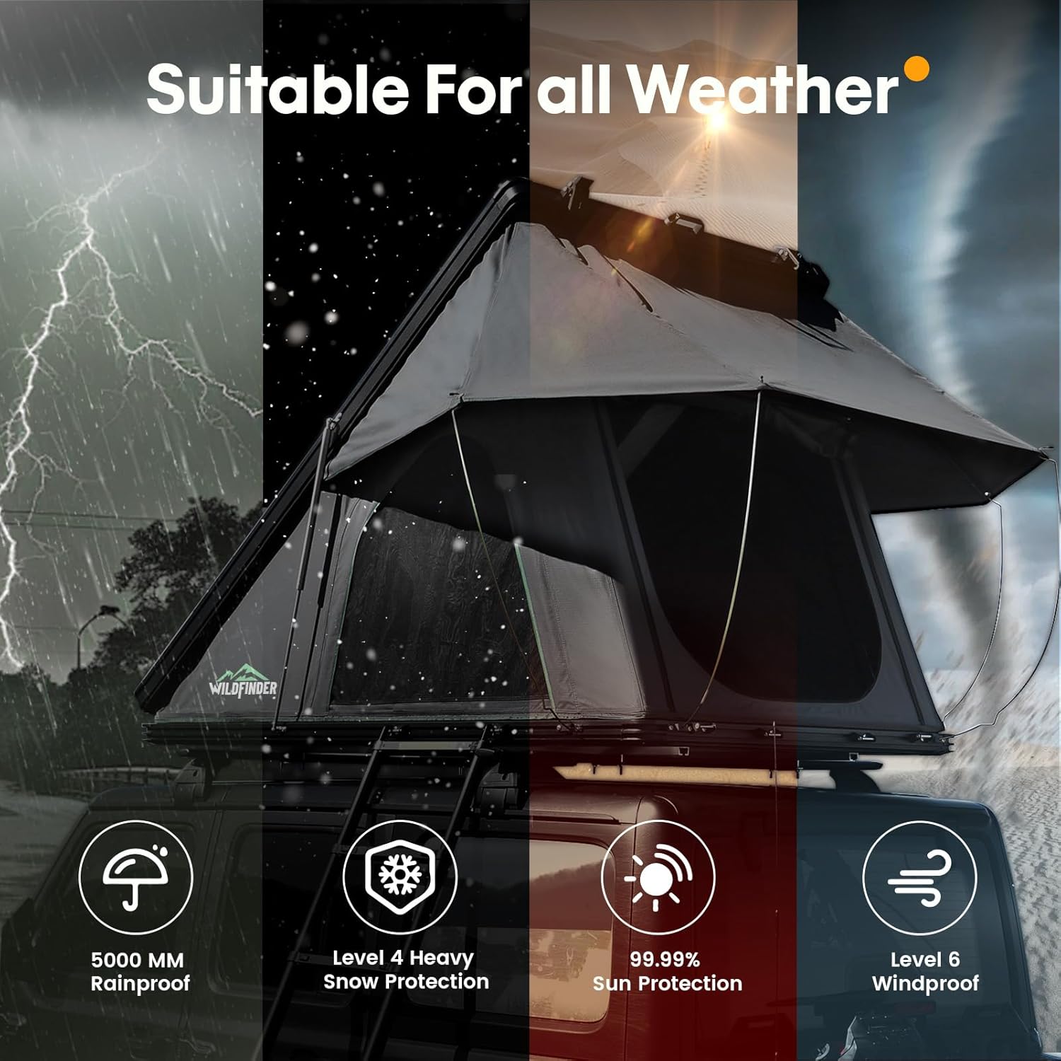 WildFinder rooftop tent worth it,should I buy WildFinder rooftop tent,WildFinder hardshell tent pros cons,best rooftop tent for SUV,WildFinder vs other rooftop tents,WildFinder hard shell worth buying unboxing and complete package contents
