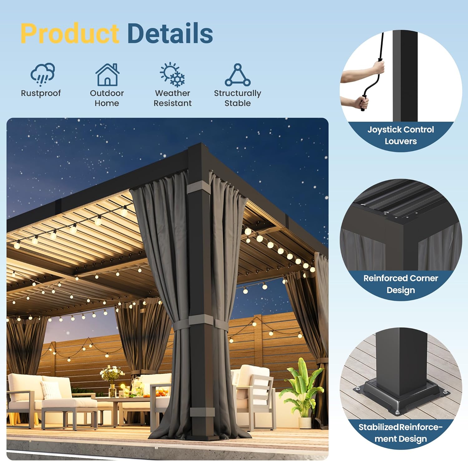 Wisteria Lane pergola worth buying,should I buy a Wisteria Lane pergola,Wisteria Lane pergola pros cons,best metal pergola for patio,adjustable louvered roof worth it,Wisteria Lane vs other pergolas unboxing and complete package contents