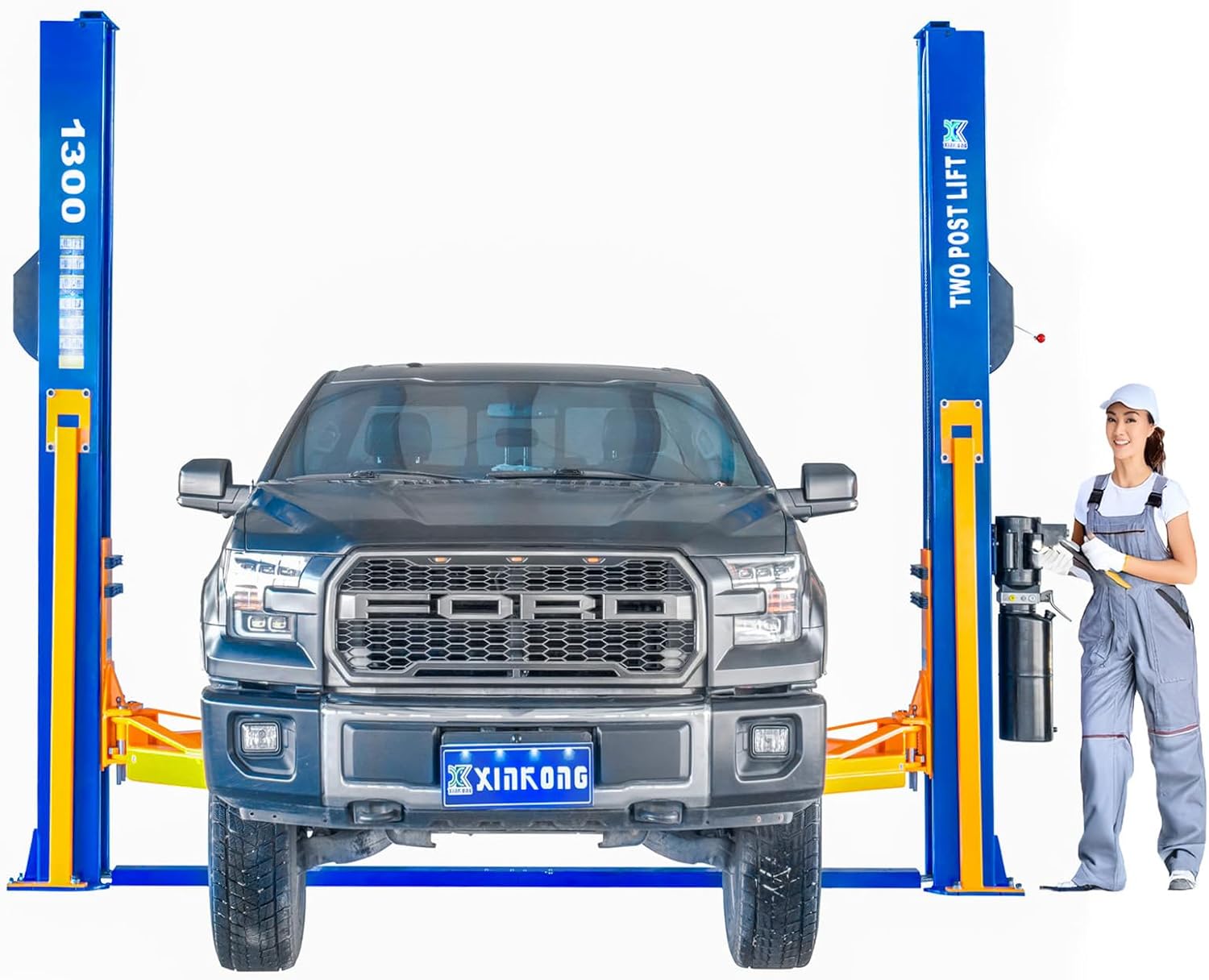 Image 1 of XK-1300 two post lift worth it