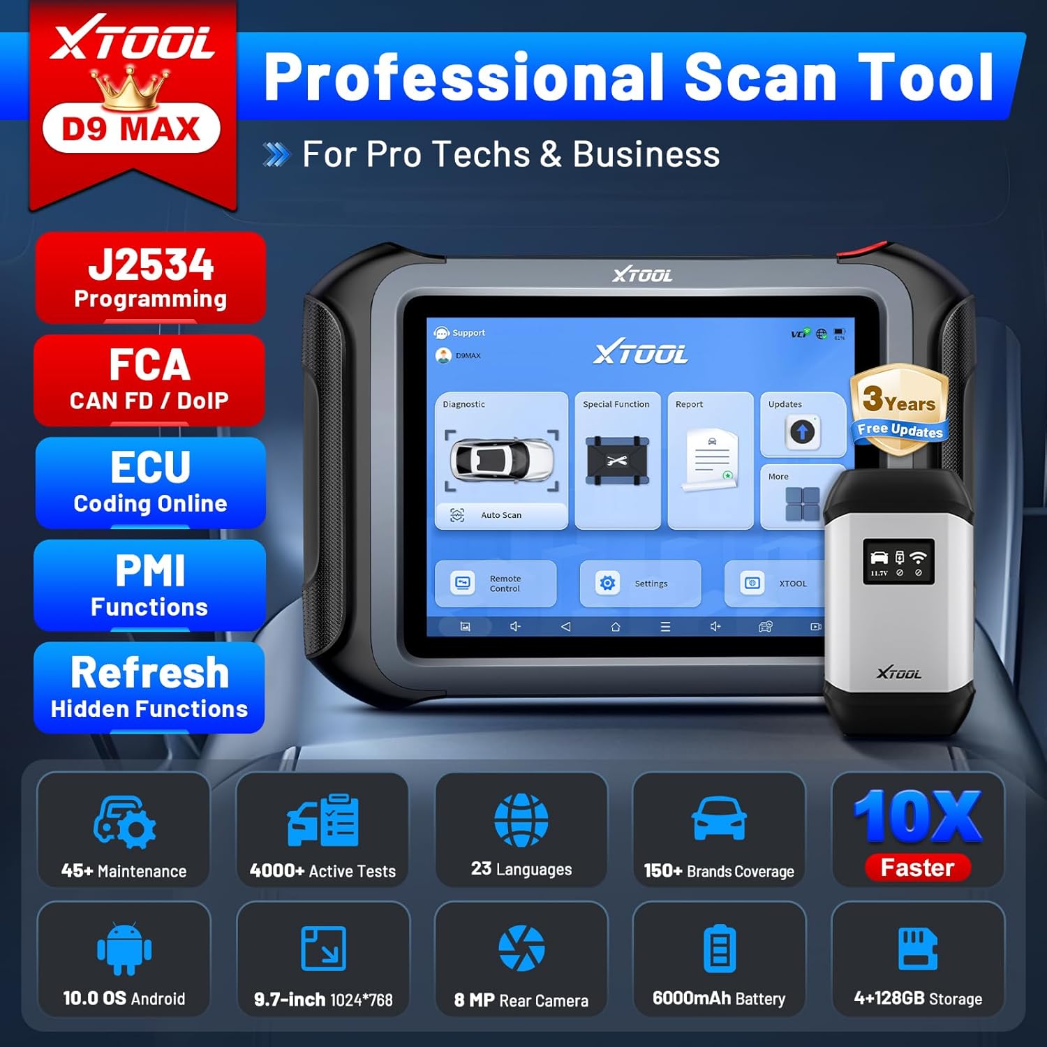 XTOOL D9 MAX worth buying,XTOOOL D9 MAX pros cons,should I buy XTOOL D9 MAX,XTOOL D9 MAX vs alternatives,best professional scan tool,XTOOL D9 MAX for mechanics unboxing and complete package contents