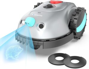 Image 1 of YARDCARE V100 robot lawn mower worth it